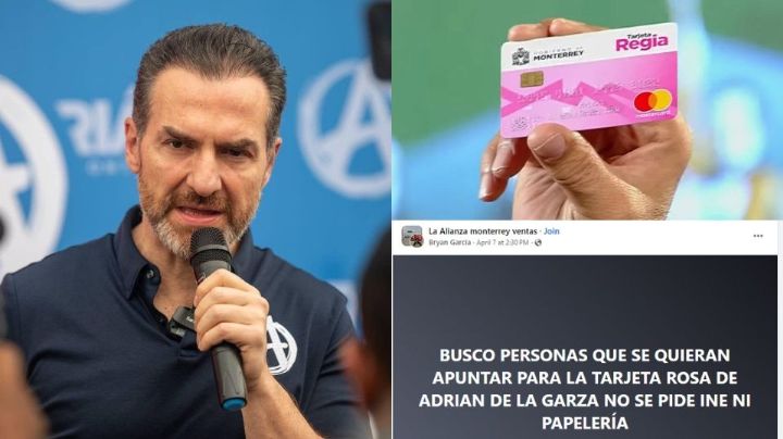 Adrián de la Garza niega que su equipo ofrezca la 'Tarjeta Regia' 