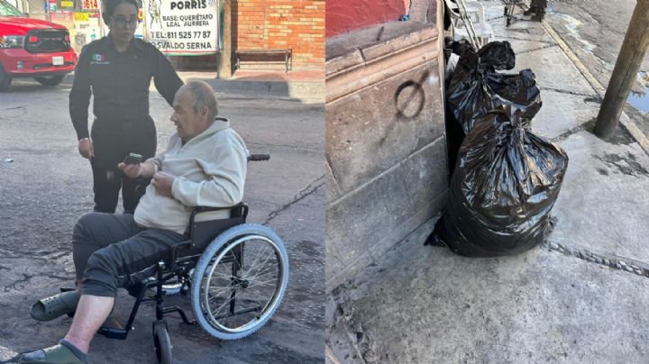 Abandonan a adulto mayor en la colonia Independencia, en Monterrey