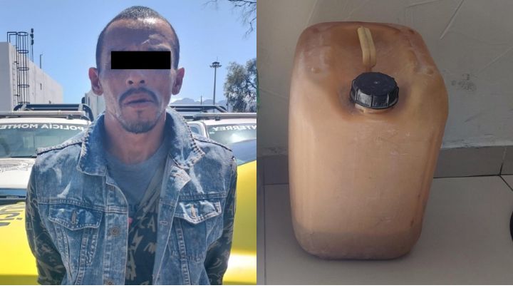 Hombre amenaza a su madre con matarla e incendiarle su domicilio en Monterrey
