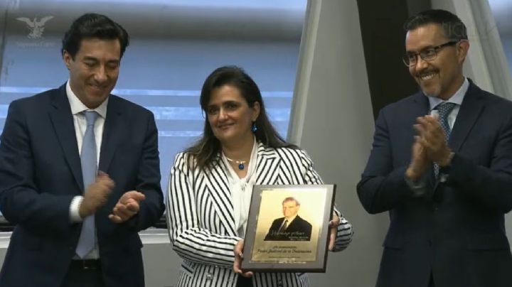 Realizan homenaje póstumo a Rodolfo Ríos Vázquez por trayectoria judicial