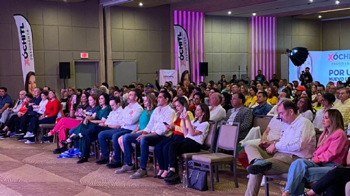 Sin panistas, simpatizantes del PRI y PRD apoyan a Xóchitl Gálvez en primer debate presidencial