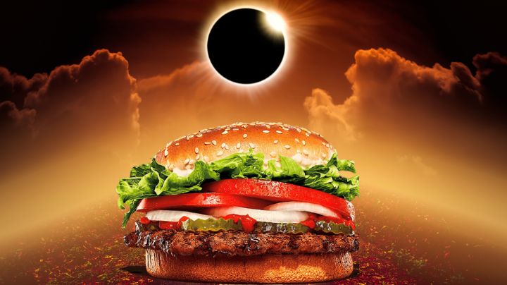Burger King venderá hamburguesas en 10 pesos por Eclipse Solar, solo en este horario