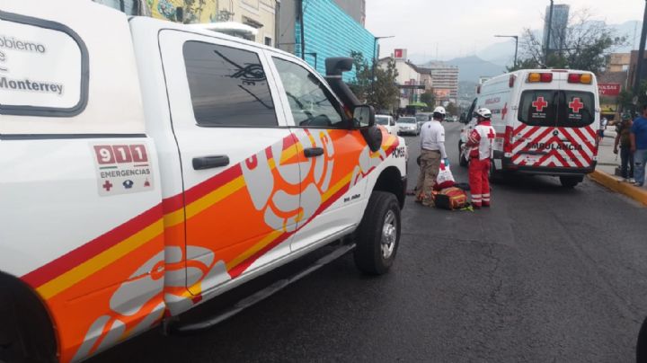 Adulto mayor muere atropellado por un camión de la Ruta 113 en el centro de Monterrey