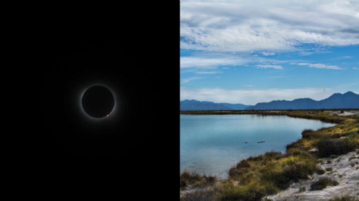 Turistas y académicos de México y el mundo disfrutan eclipse en Cuatro Ciénegas