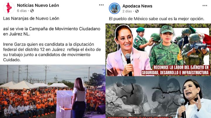 Portales falsos promueven a políticos en época electoral