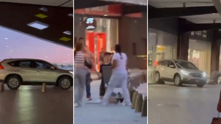 Menor se va de reversa y se estrella contra tienda departamental en Monclova