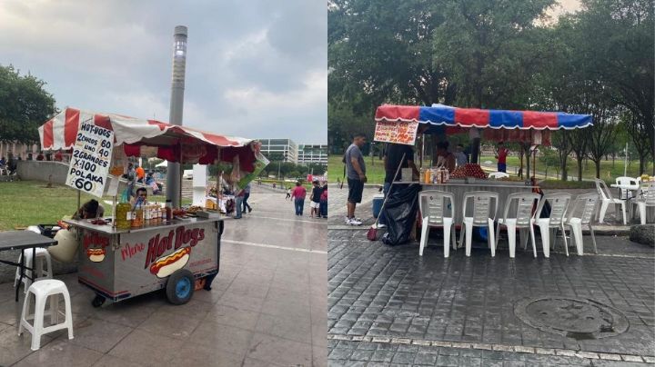 Vendedores ambulantes convierten en 'mercado' la Explanada Santa Lucía