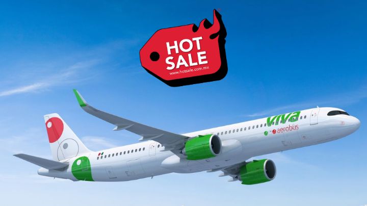 Hot Sale 2024: Viva Aerobus lanza vuelos con descuento del 70% saliendo desde Monterrey