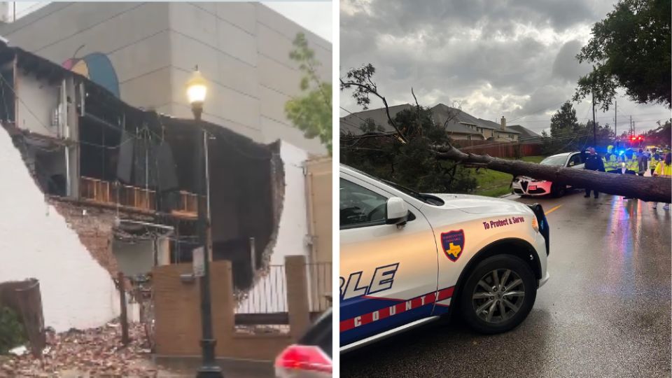 En Houston,Texas azotó una tormenta que dejó a un millón de personas sin luz.