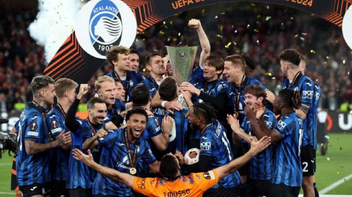 Europa League: Atalanta destroza al Leverkusen y consigue su primer título europeo