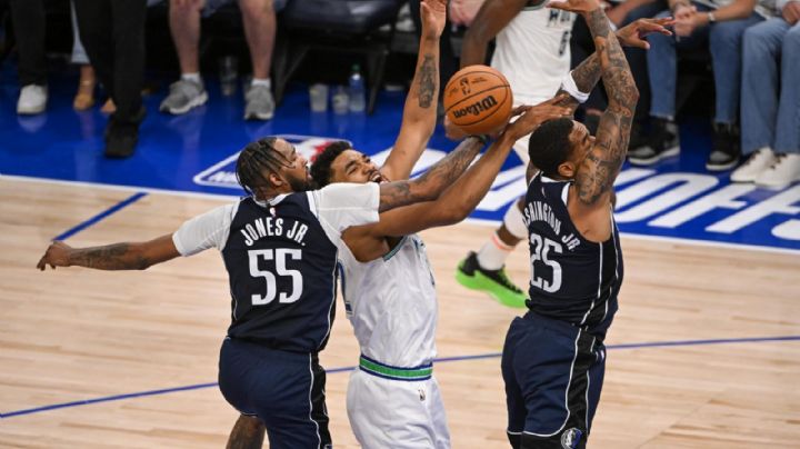 NBA: Mavericks le pega primero a los Timberwolves en las finales del Oeste
