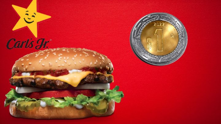 Carl's Jr tendrá hamburguesas a 1 peso: ¿Cuándo es la promoción?
