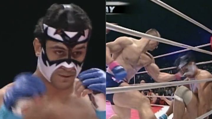 Alberto del Río y la vez que recibió un brutal nocaut en UFC