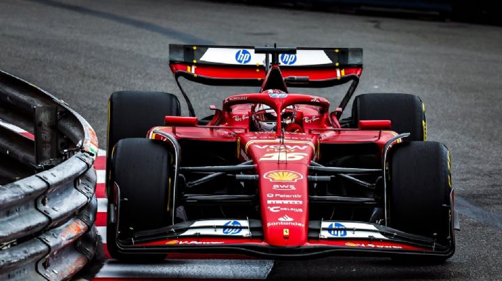 Leclerc lidera segundo libre de Mónaco; ‘Checo’ mejora y termina octavo