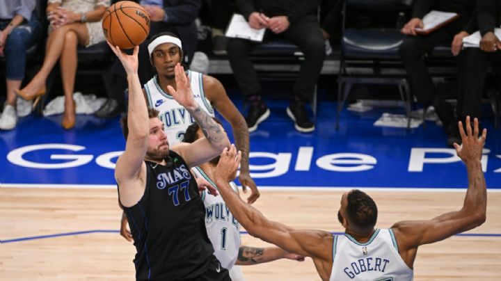 NBA: Mavericks ganan el segundo en Minnesota; Doncic e Irving lideran la victoria