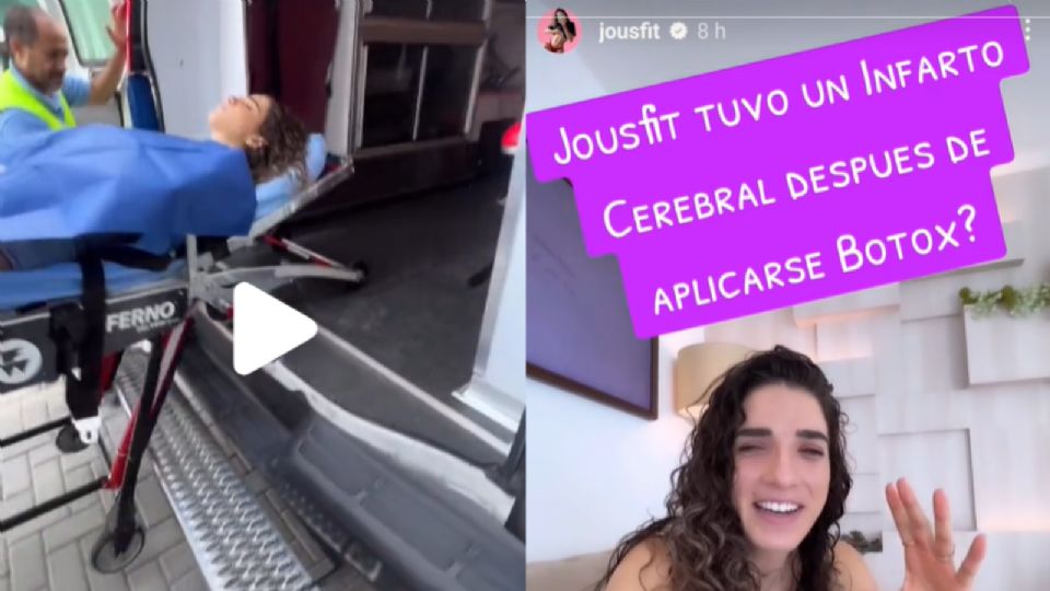 Jousfit sufre infarto cerebral tras inyección de botox.