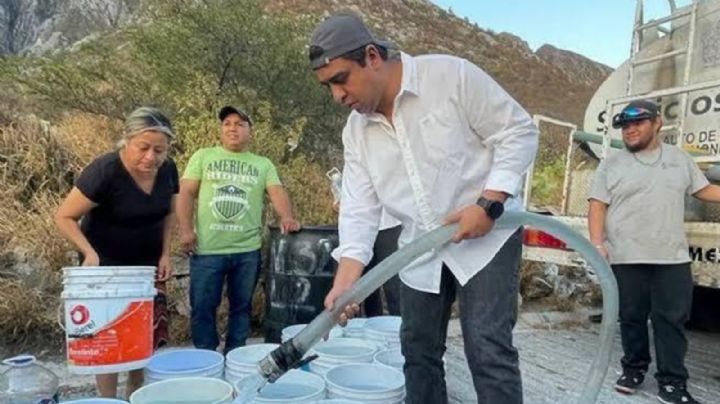Nava pausa campaña para restablecer suministro de agua