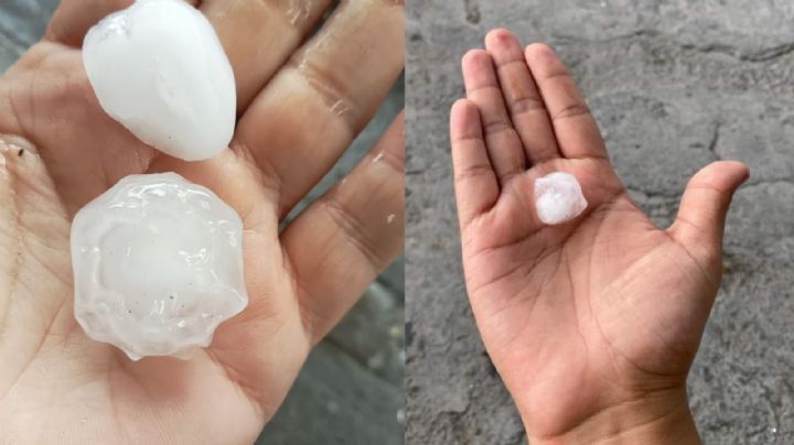 Llueve y graniza en Apodaca, San Nicolás y Escobedo; Conagua emite alerta para las próximas horas