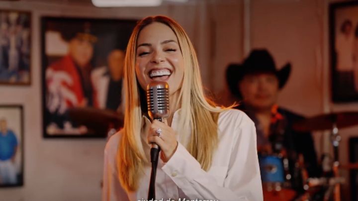 Mariana Rodríguez canta el corrido de Monterrey en nuevo video