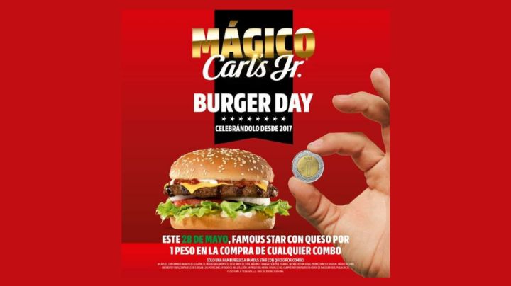 ¡Carl´s Jr. celebra Burger Day 2024!