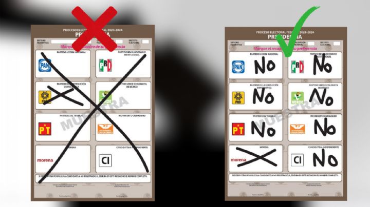 Elecciones 2 de junio: ¿Cuándo se considera voto válido o nulo en 2024?