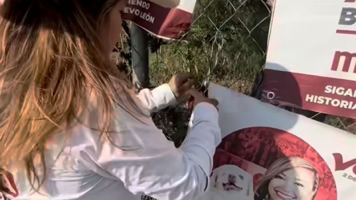 Candidatos inician retiro de propaganda electoral en calles de la ciudad