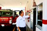 Jesús Nava proyecta mantener apoyo a Bomberos