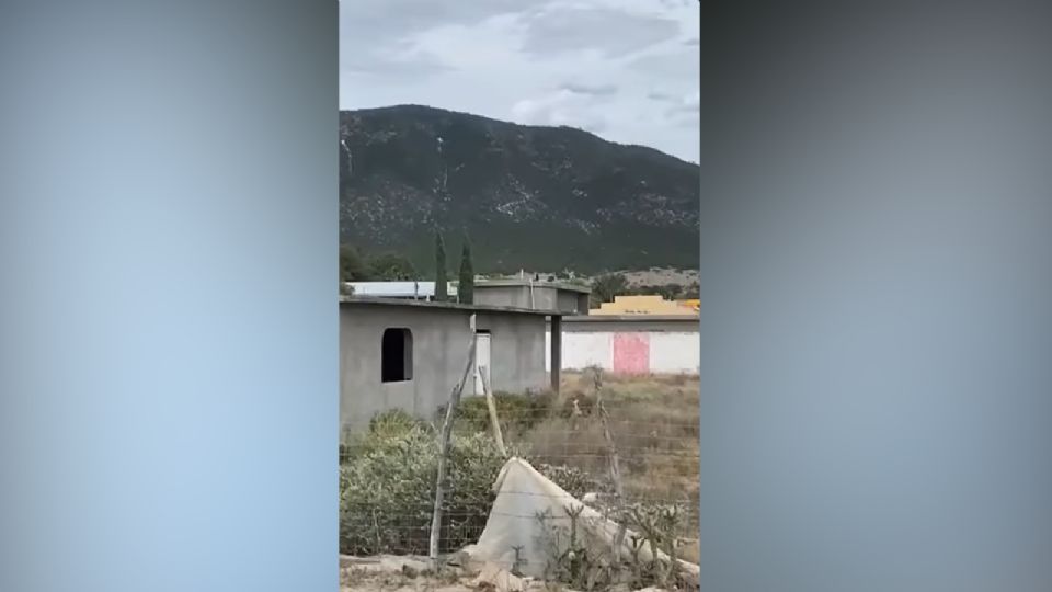 Video que circula en redes sobre el ataque en Aramberri, NL.