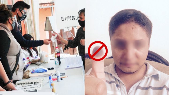 ¿Por qué no es recomendable compartir dedo entintado tras votar?