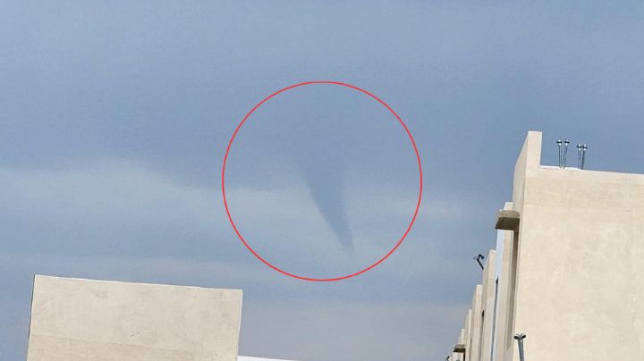 Captan supuesta nube embudo en Nuevo León; ¿qué es y cuál es el riesgo?