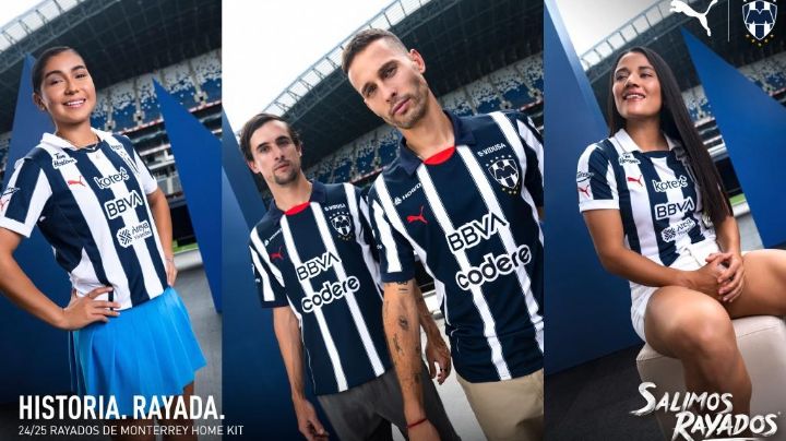 Monterrey presume su nueva ‘armadura’ para la próxima temporada