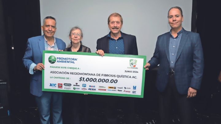 Entrega PASA donativo en apoyo a niños y niñas con fibrosis quística