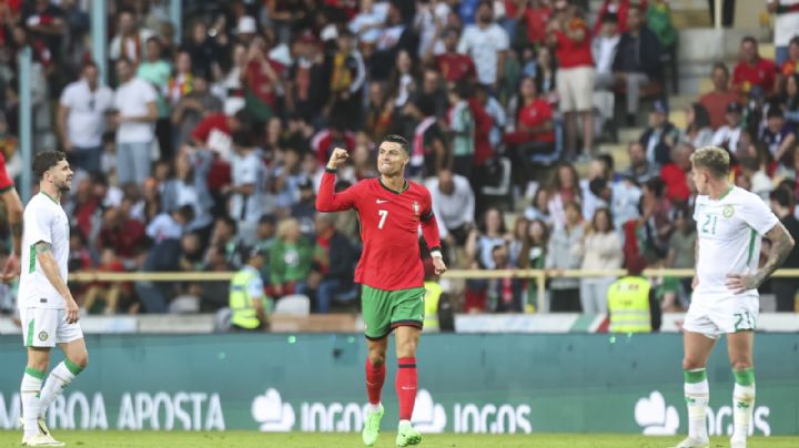 Cristiano Ronaldo se luce con dos goles en el amistoso de Portugal ante Irlanda