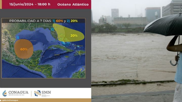 Se duplica posibilidad de ciclón tropical en el Golfo de México