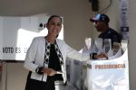 'Estoy muy contenta', Claudia Sheinbaum acude a votar