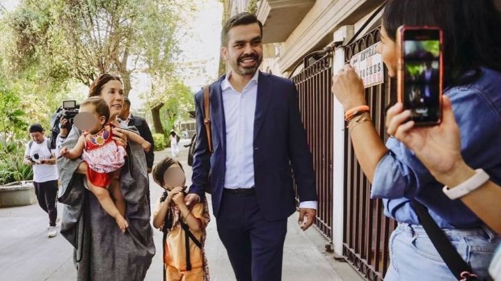 'Estoy muy conmovido': Jorge Álvarez Máynez acude a votar en CDMX