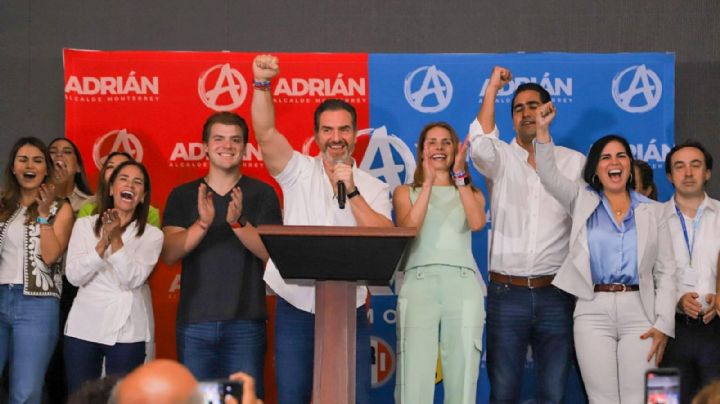 Adrián de la Garza declara que lleva ventaja en votos por Monterrey