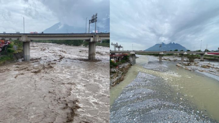 Disminuye caudal del río Santa Catarina a dos días del paso de ‘Alberto’