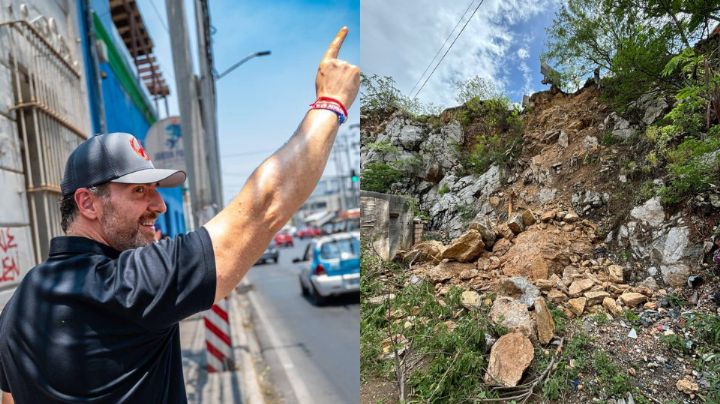 Adrián de la Garza analiza hacer represas en el cerro del Topo Chico