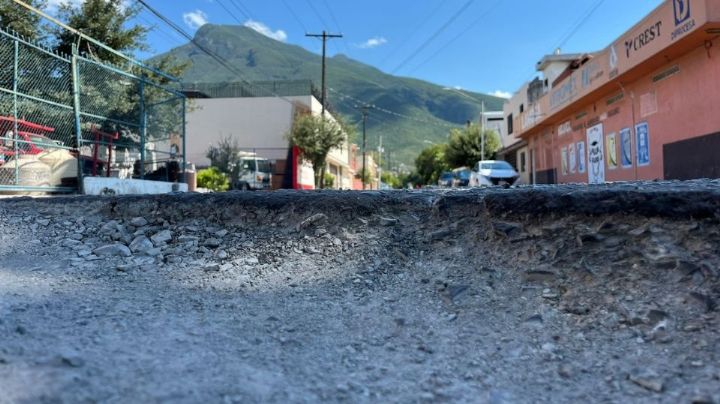 Inconcluso, programa de bacheo en Guadalupe; continúan los baches