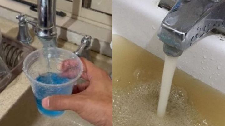 ¿Por qué sale agua color azul, marrón o blanquecina en las casas?