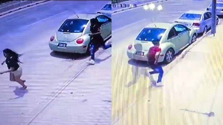 Video: Captan ataque a balazos contra pareja en avenida de San Pedro