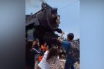 Mujer muere al tomarse una selfie y ser golpeada por la locomotora Empress 2816 en Hidalgo