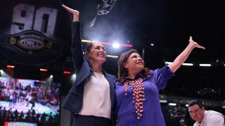 Brugada celebra con Sheinbaum su triunfo en la CDMX