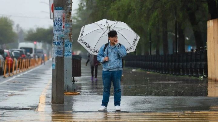 ¡Alista tu paraguas! Pronostican lluvia para Nuevo León