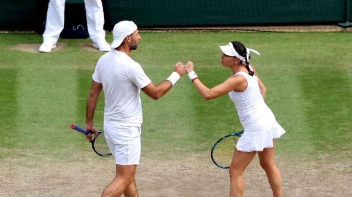 Wimbledon: Mexicanos llegan a semifinales en dobles mixto