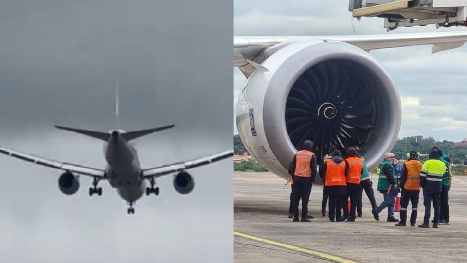 Vuelo de Paraguay a España vuelve tras ser impactado por aves.