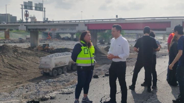 Reabrirán un carril exprés de Morones la próxima semana