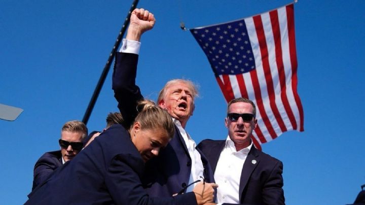 Disparan contra Donald Trump en evento de campaña