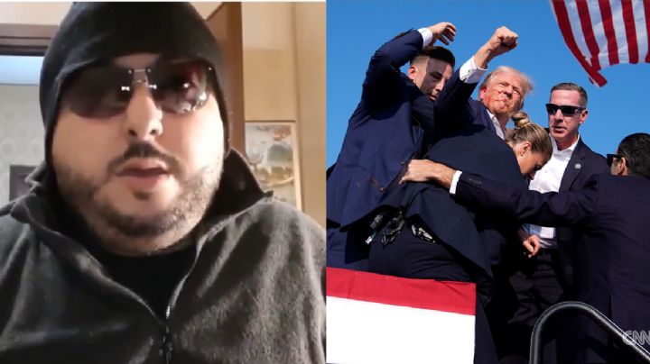 Falso que este hombre sea el tirador que atacó a Trump: es un youtuber italiano